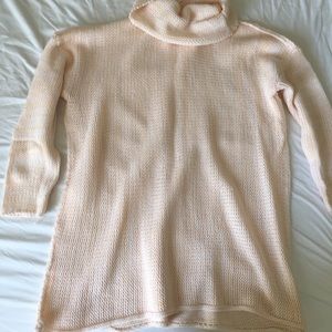 Military Hippie light pink knit sweater